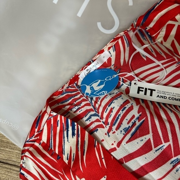 Emmy Leafy Wrap Dress - S - Picture 4 of 5